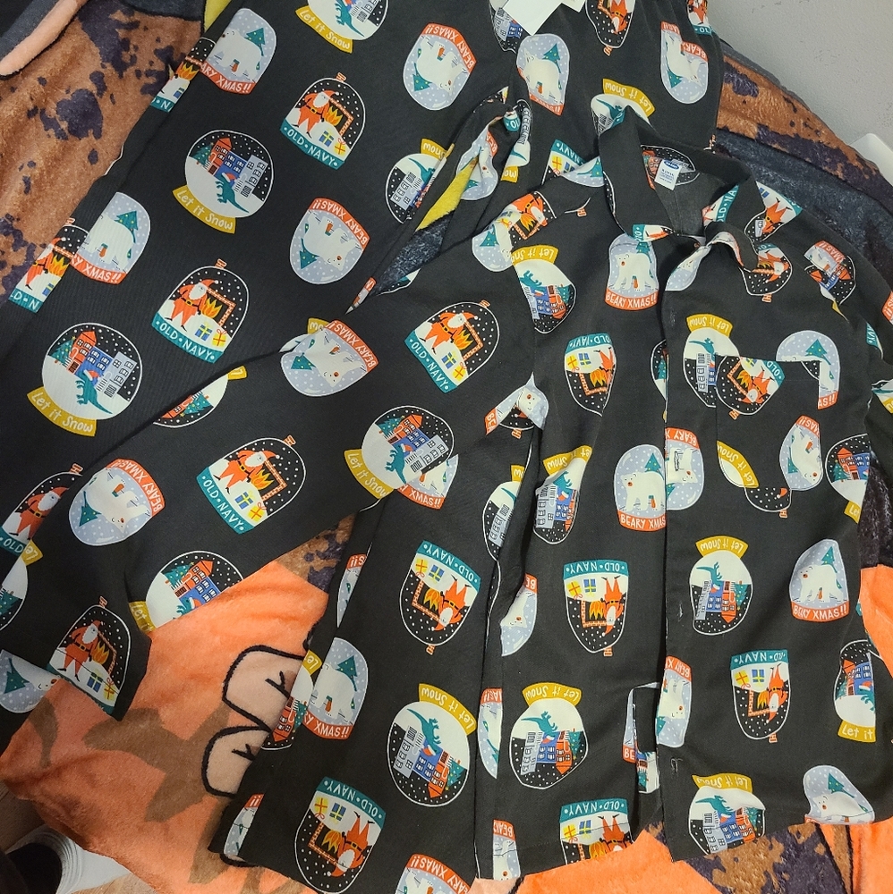 A set of boys pj Xmas
